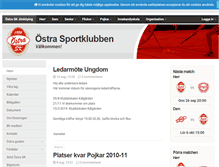 Tablet Screenshot of ostra.nu